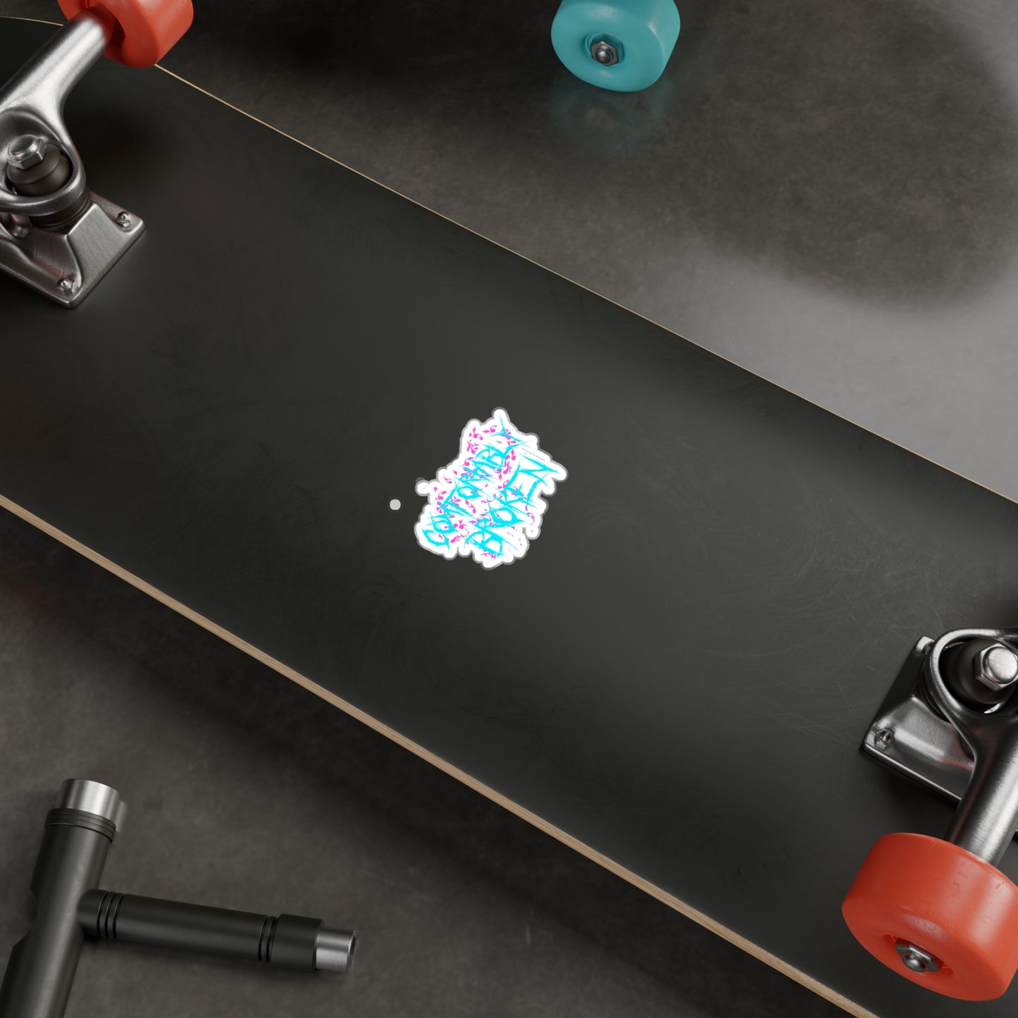 Broken Vinyl Sticker