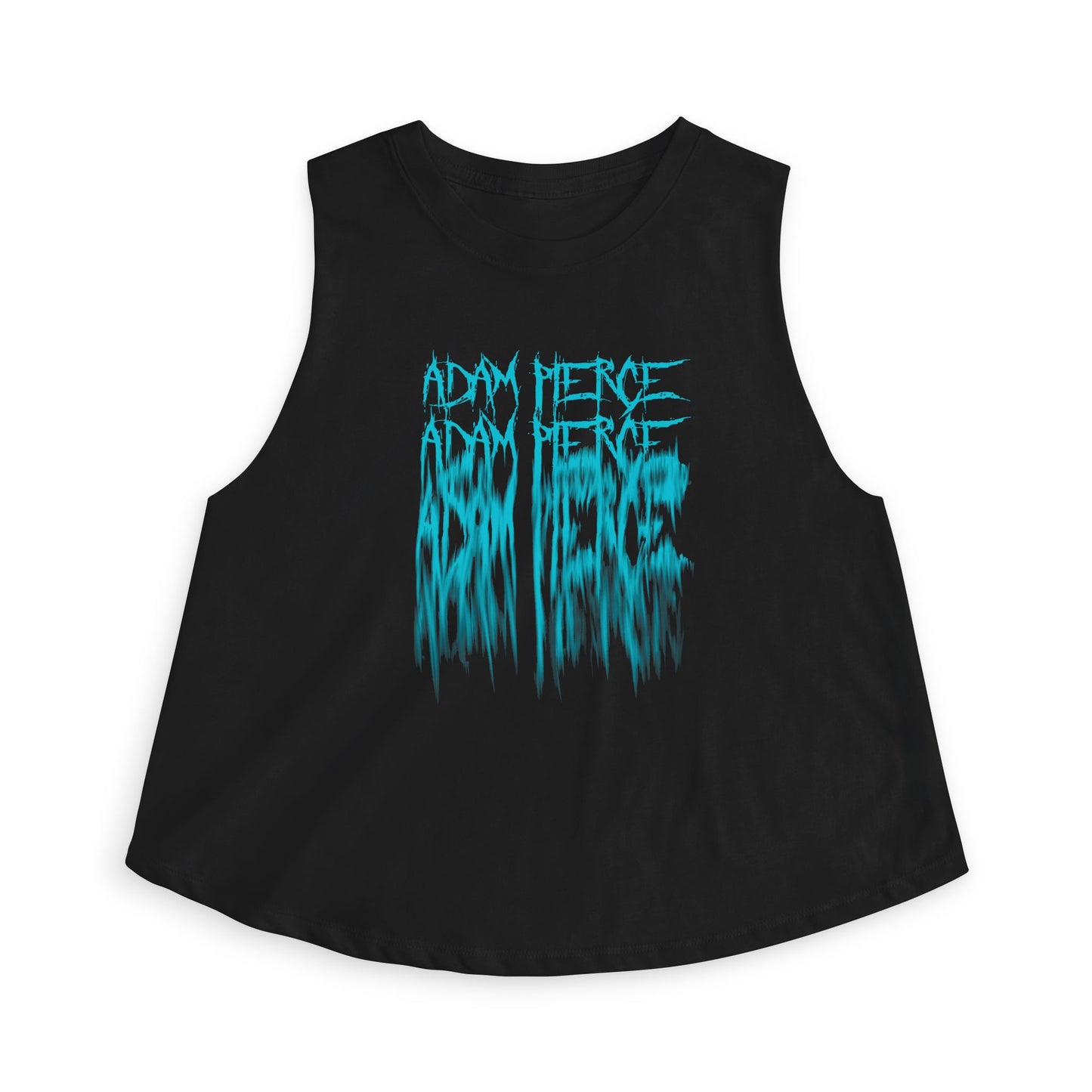 Smeared Crop Top