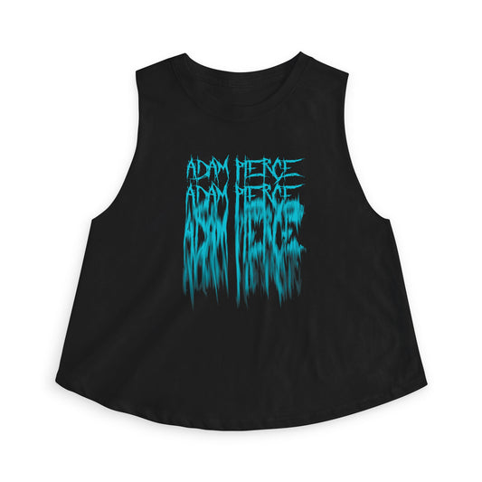 Smeared Crop Top