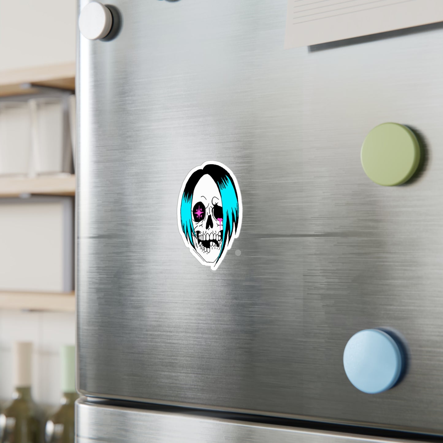 Skull Vinyl Sticker
