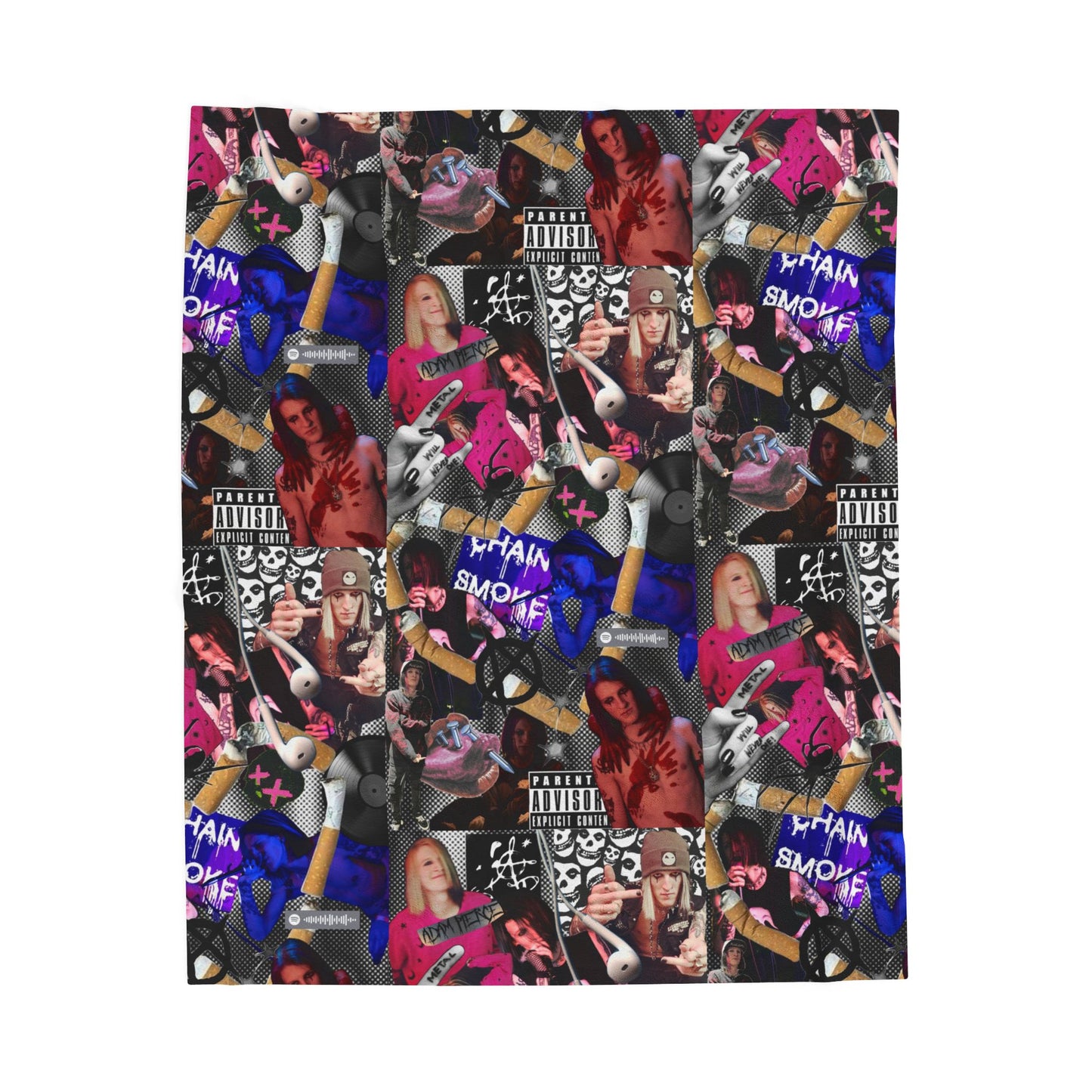 Adam Pierce Plush Blanket