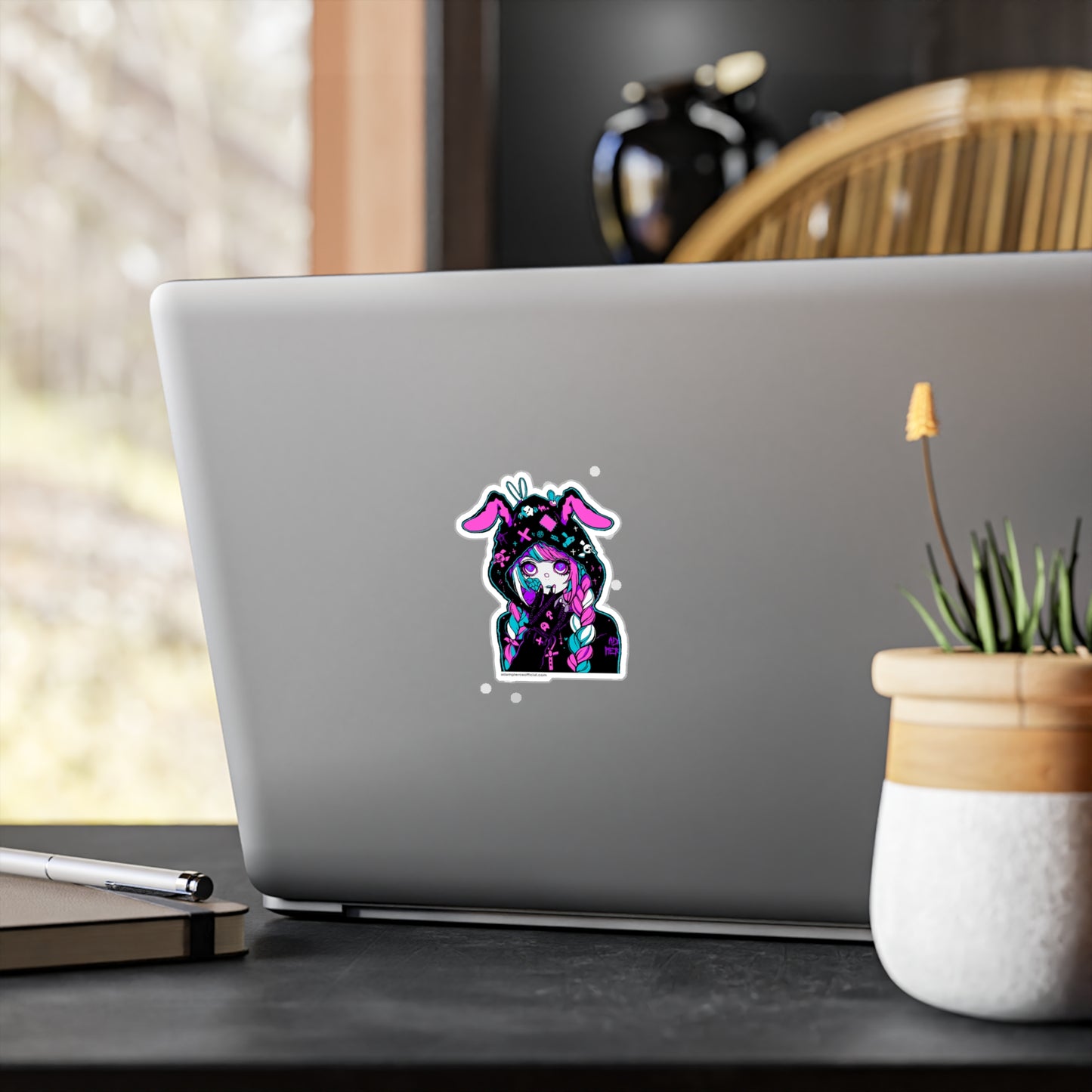 Bunny Vinyl Sticker