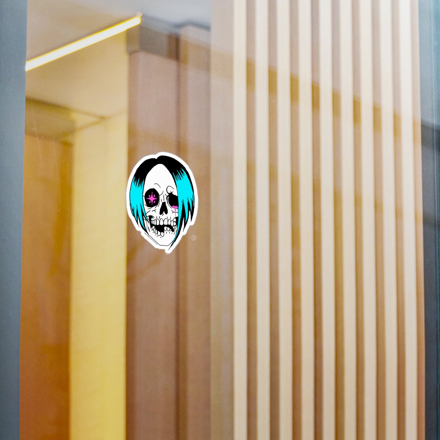 Skull Vinyl Sticker