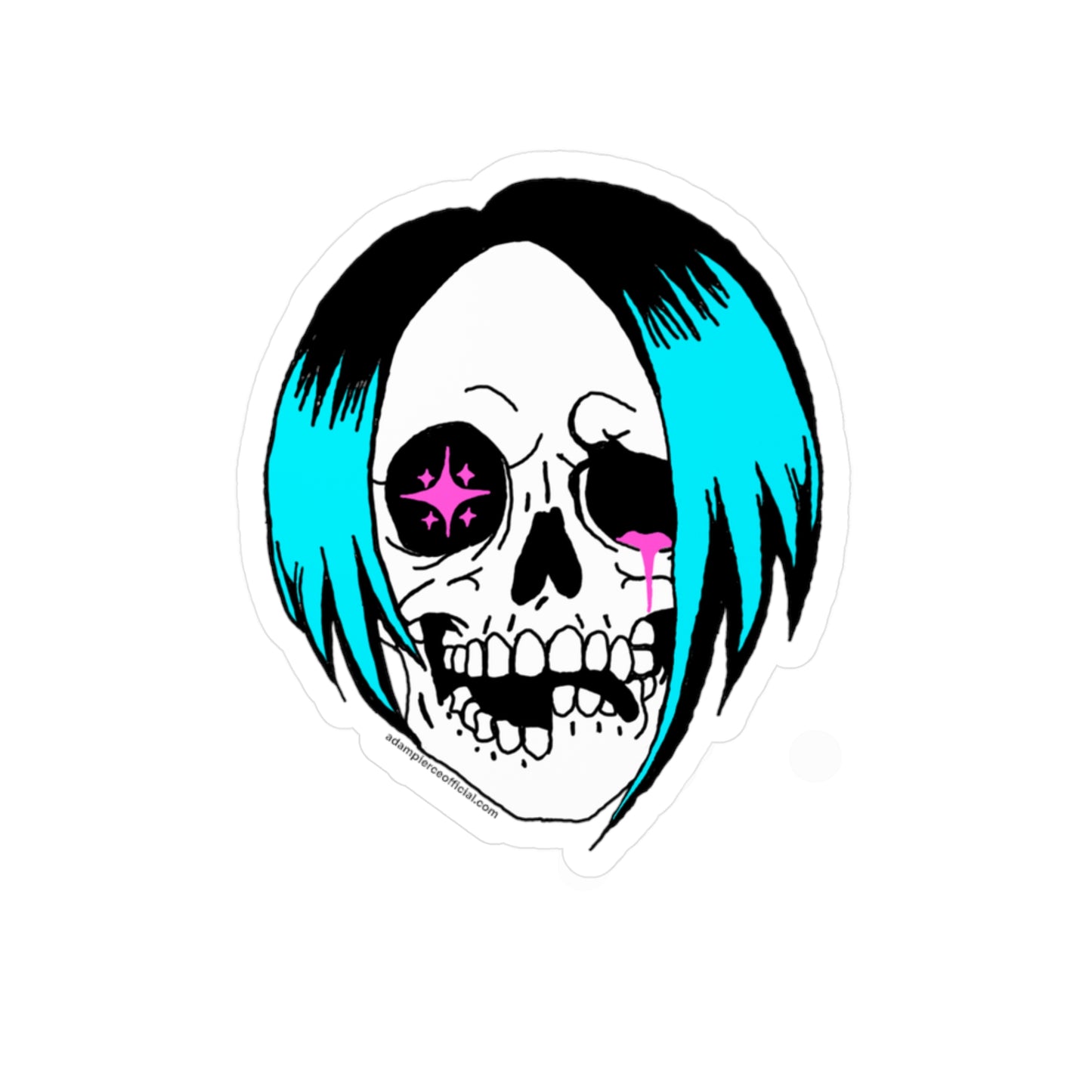 Skull Vinyl Sticker