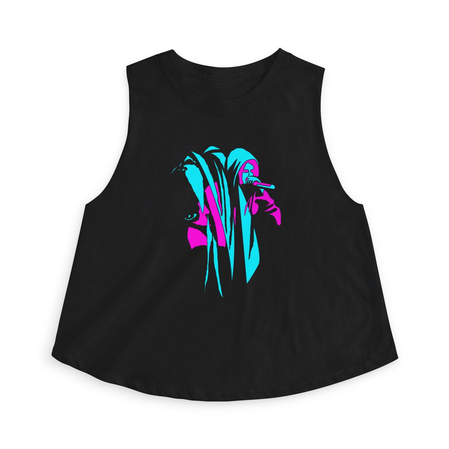 Broken Shadow Crop Top