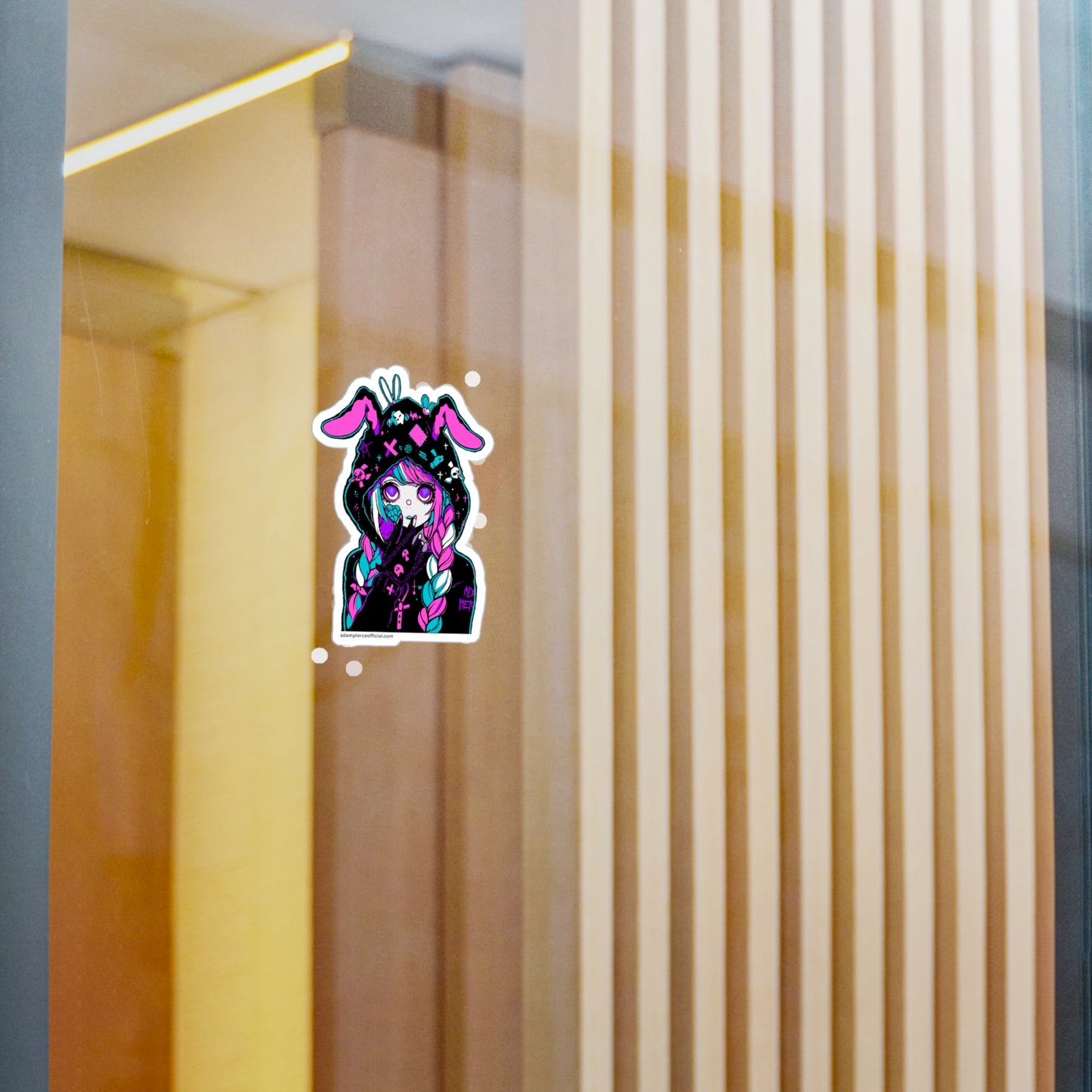 Bunny Vinyl Sticker