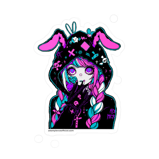 Bunny Vinyl Sticker