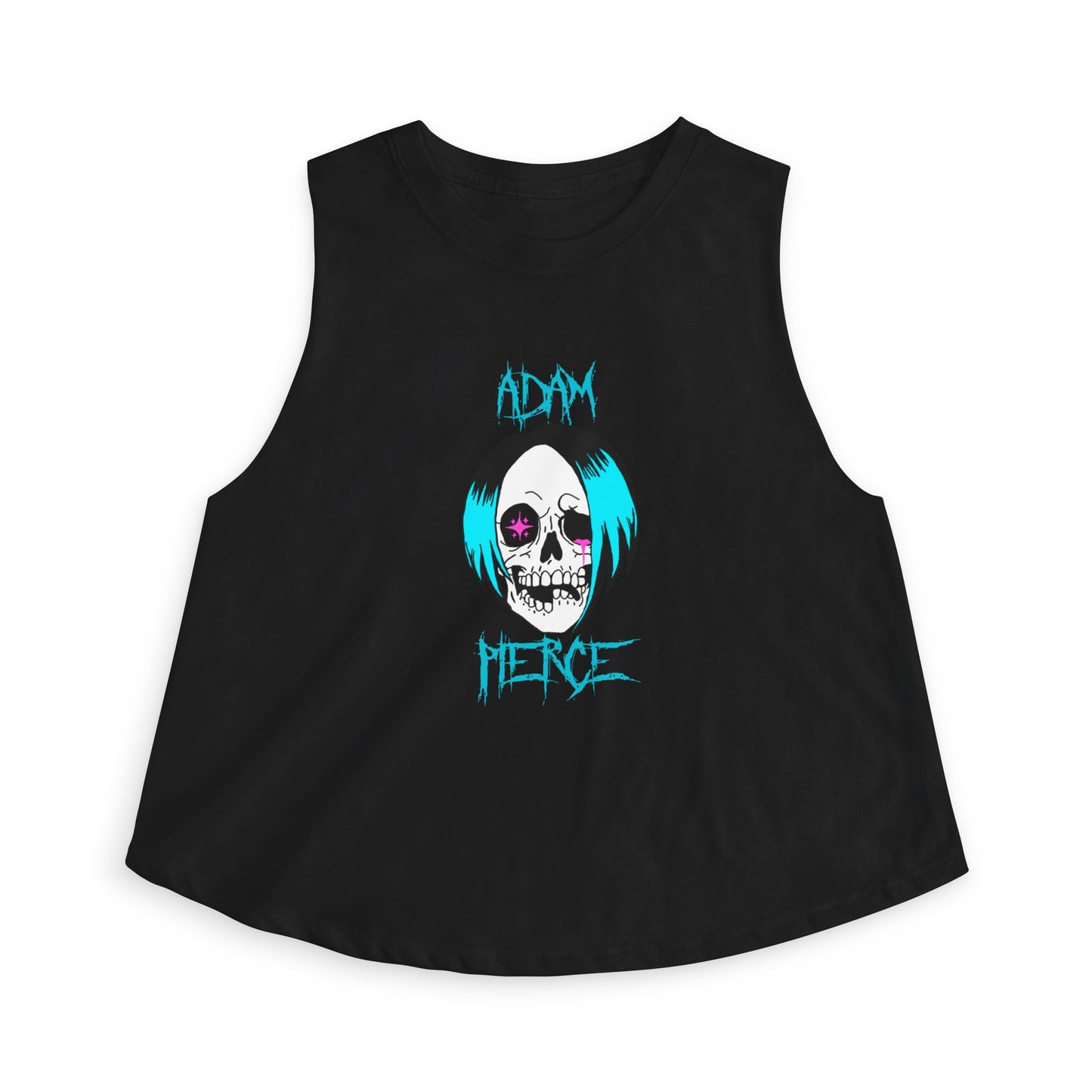 Broken Skull Crop Top